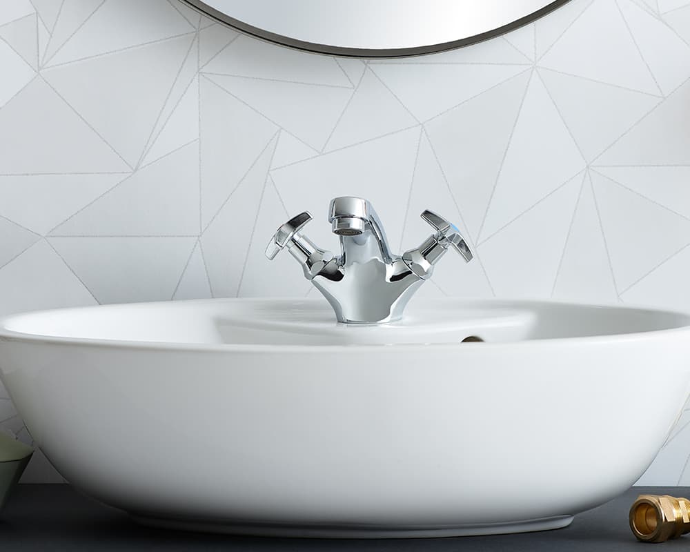 Retro badrum Tvättställsblandare Rogen från FMM