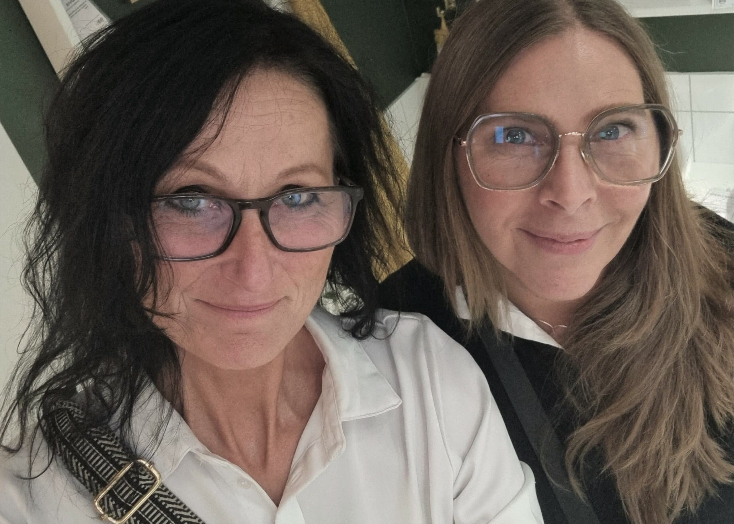 Susanne och Lotta på Dåderman