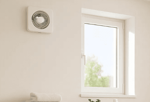 Ventilation i tvättstuga