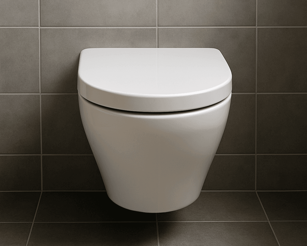 Väggfäst toalettknapp